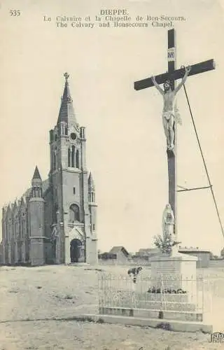 France Dieppe Le Calvaire et la Chapelle de Bon-Secours