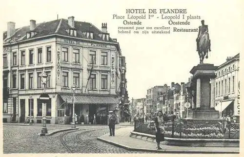 Belgium Oostende Hotel de Flandre Place Leopold I
