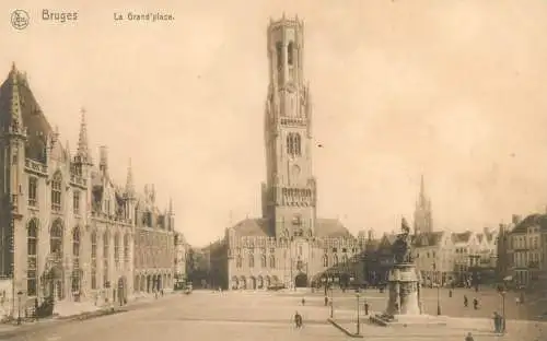 Belgium Brugge La Grand Place