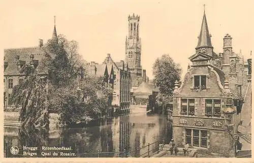Belgium Brugge Quai du Rosaire