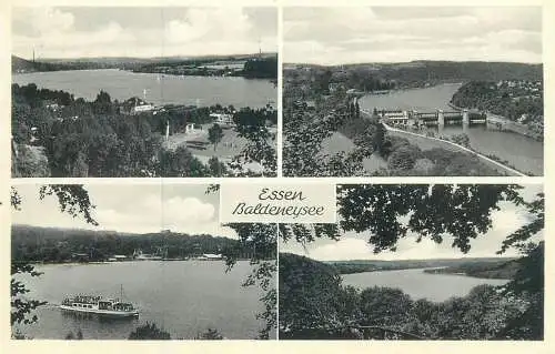 Germany Essen Baldeneysee multi view