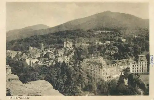 Postcard Germany Badenweiler