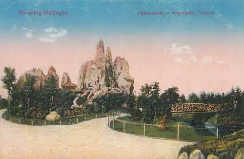 Postcard Germany Hamburg Stellingen