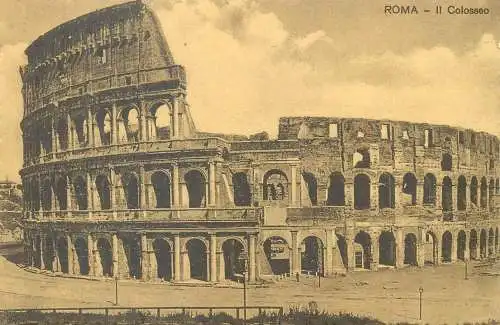Postcard Italy (Rome) > Colosseum
