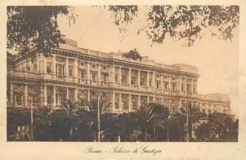 Postcard Italy Roma (Rome) Justice palace