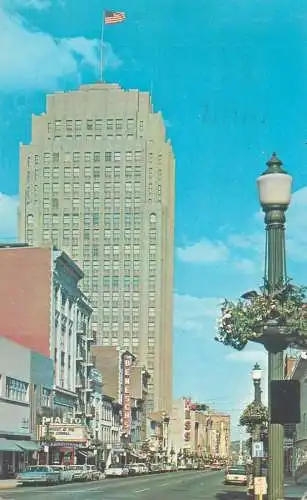 Postcard United States Hamilton street Allentown Lehigh country Pennsylvania 1975