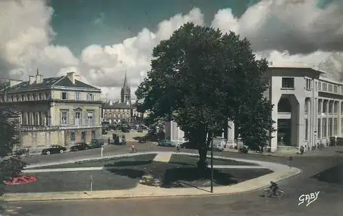 cpsm France Calvados > Caen place de la Prefecture