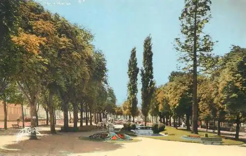 cpsm France Niort Deux Sevres jardin de la Breche