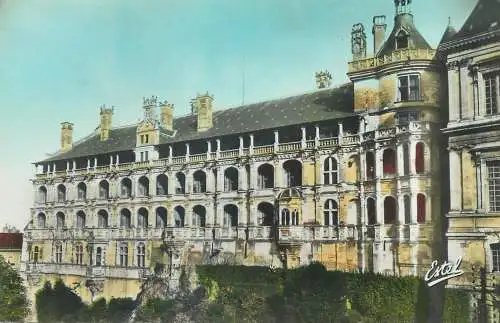 cpsm France le chateau de Blois L'aile Francois Ier