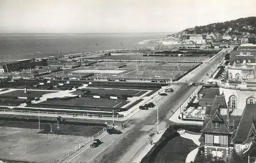 cpsm France Deauville Calvados la plage Fleurie