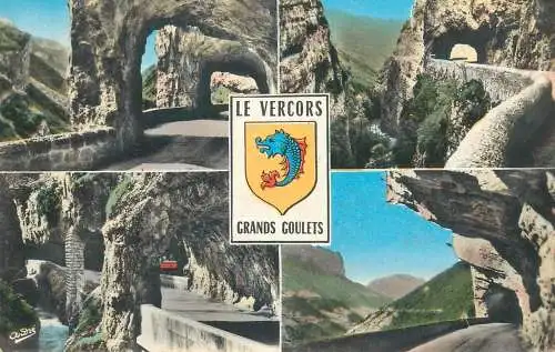 cpsm France Le Vercors les grands Goulets