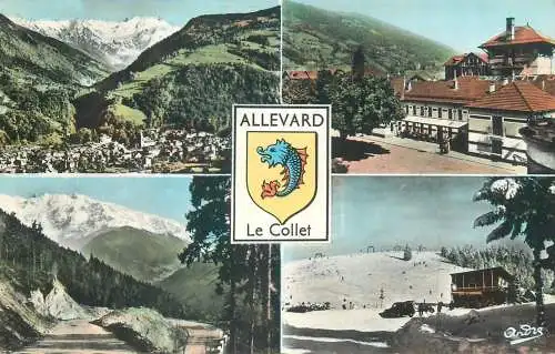 cpsm France Isere Allevard les Bains alpes