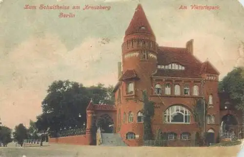 postcard Germany zum Schultheiss am Kreuzberg Berlin
