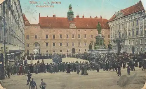 postcard Austria Vienna Hofburg