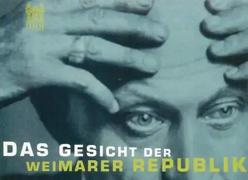 Advertising postcard Germany Das Gesicht der Weimarer Republik