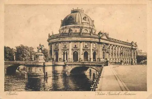Postcard Germany Berlin Kaiser Friedrich museum