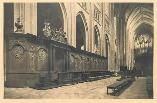Postcard France Orleans la cathedrale eglise Sainte-Croix