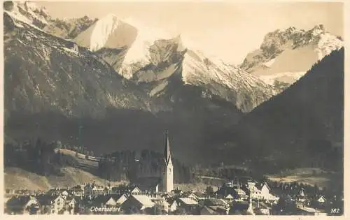 Postcard Austria Allgau Oberstdorf