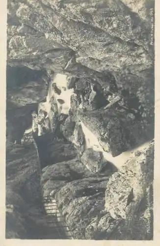 Postcard Germany Hollentalklamm gorge