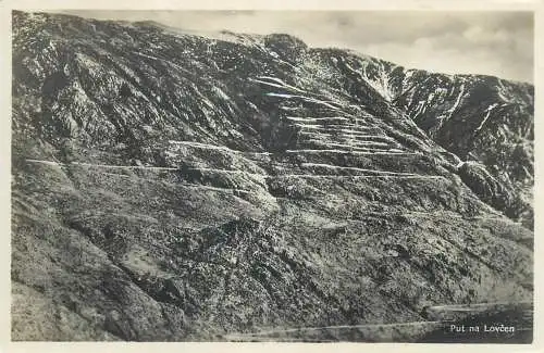 Montenegro Lovcen mountain scenery detail aspect