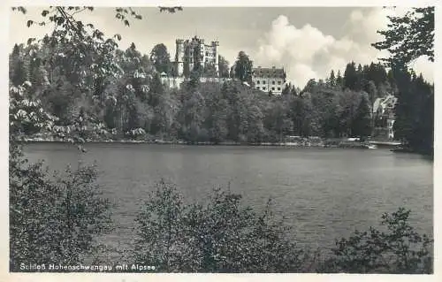 Germany Schloss Hohenschwangau mit Alpsee
