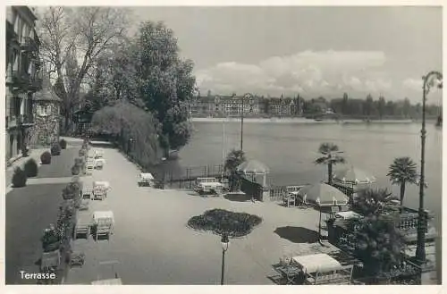 Germany Konstanz am Bodensee Insel-Hotel Terrasse