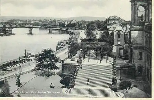 Germany Dresden Bruhlsche Terrasse