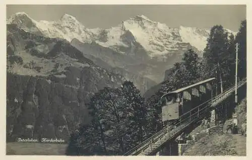 Switzerland Interlaken Harderbahn