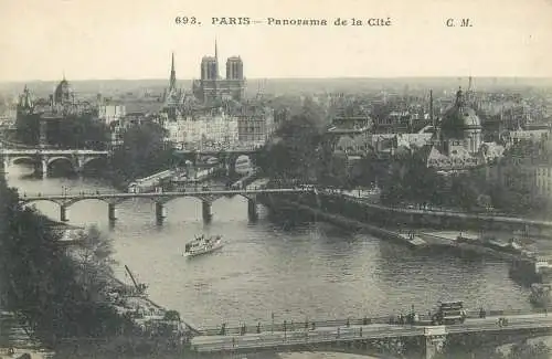 France Paris Panorama de la Cite