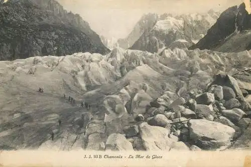 France Chamonix La Mer de Glace