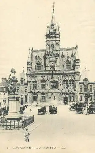 France Compiegne Hotel de Ville