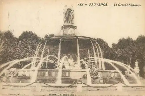 France Aix-en-Provence La Grande Fontaine