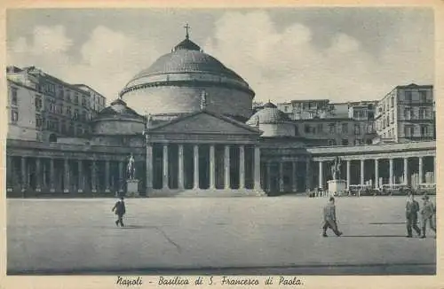 Italy Napoli Basilica di S. Francesco di Paola