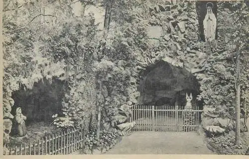 Gruss aus Arenberg Grotte von Lourdes