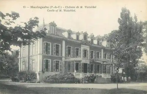 France Mazingarbe Chateau de M. Wattebled