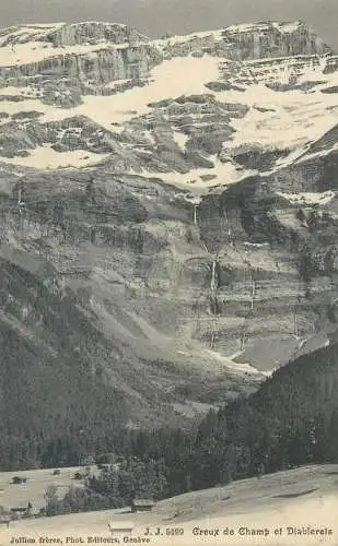 Switzerland Creux de Champ et Diablerets