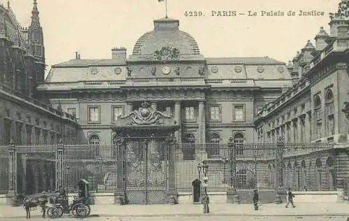 France Paris Le Palais de Justice