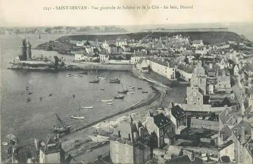 France Saint Servan vue generale de Solidor et de la Cite