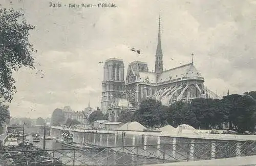 France Paris Notre Dame - L'Abside