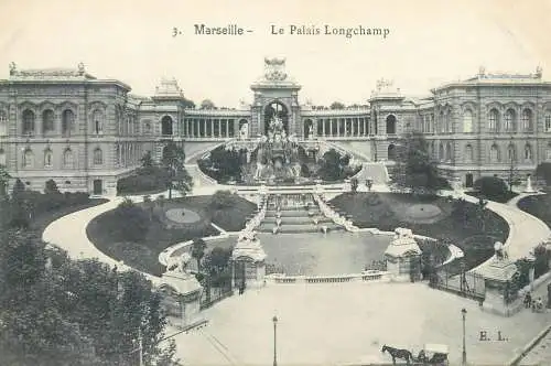 France Marseille Le Palais Longchamps