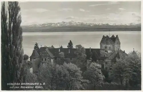 Postcard Germany Neues Schloss Meersburg
