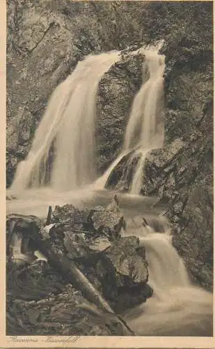 Postcard Germany Ravennaschlucht im Hollental Schwarzwald