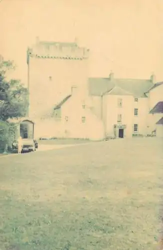 Scotland Kilravock Castle Christmas greetings 1978
