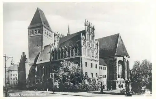 Postcard Germany Berlin Markisches museum