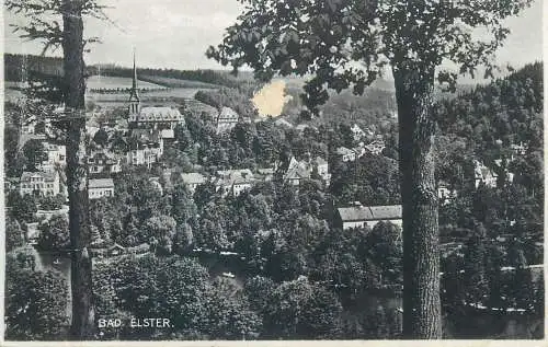 Postcard Germany Bad Elster