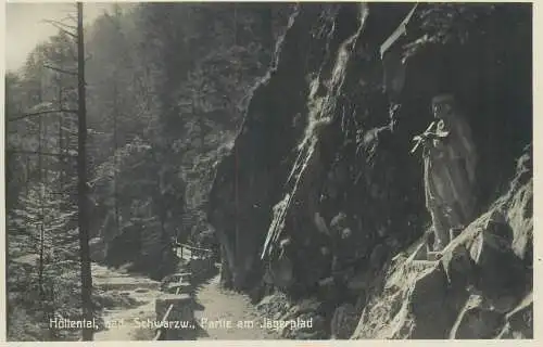 Postcard Germany Tübingen Hollental bad Schwarzw