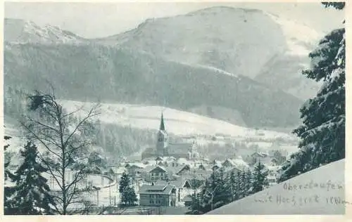 Postcard Germany Bayer Allgau Obersaufen