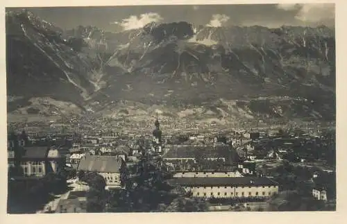 Postcard Austria > Tirol > Innsbruck vom Berg Isel
