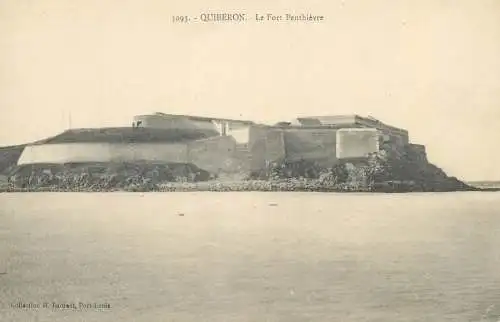 Postcard France Quiberon le fort Penthievre