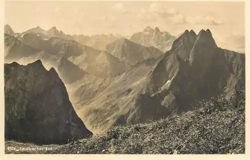 Postcard Germany Allgau Laufbacher Eck